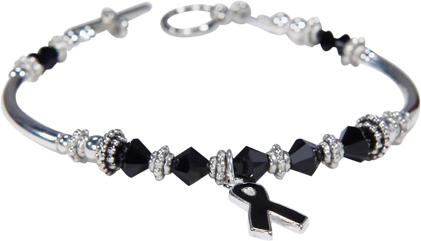 Awareness Charm Bracelet (Black)