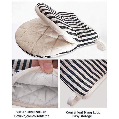 Careme Mini Oven Mitts,2Pk- Heat Resistant Kitchen Gloves To Protect Hands thumb #5