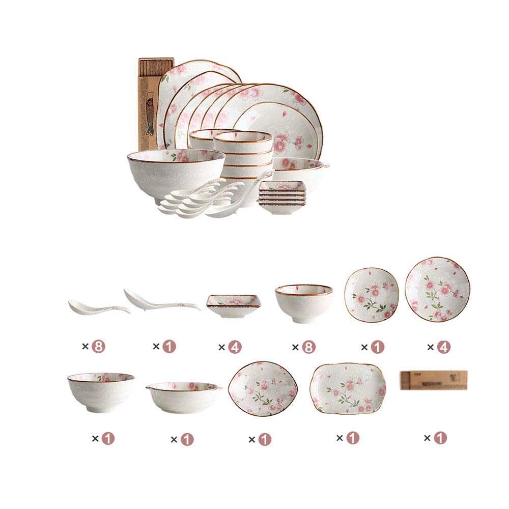 Ceramiczny zestaw obiadowy Zastawa do kuchni i jadalni Trwały zestaw naczyń kuchennych Zestaw talerzy i misek niezawierających BPA Można myć w zmywarce