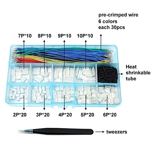 GH1.25 Connectors and Pre-Crimped Silicone Cables Compatible with JST GH 1.25mm for Pixhawk 6C 6X Pixhawk 4 15cm Wires - Thumbnail 2