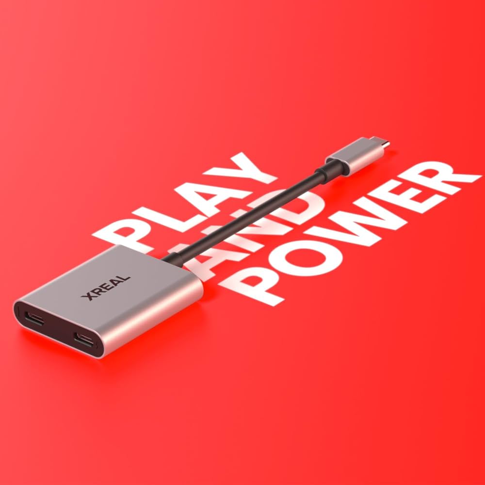 XREAL Hub, Power and Play adapter do ładowania okularów AR