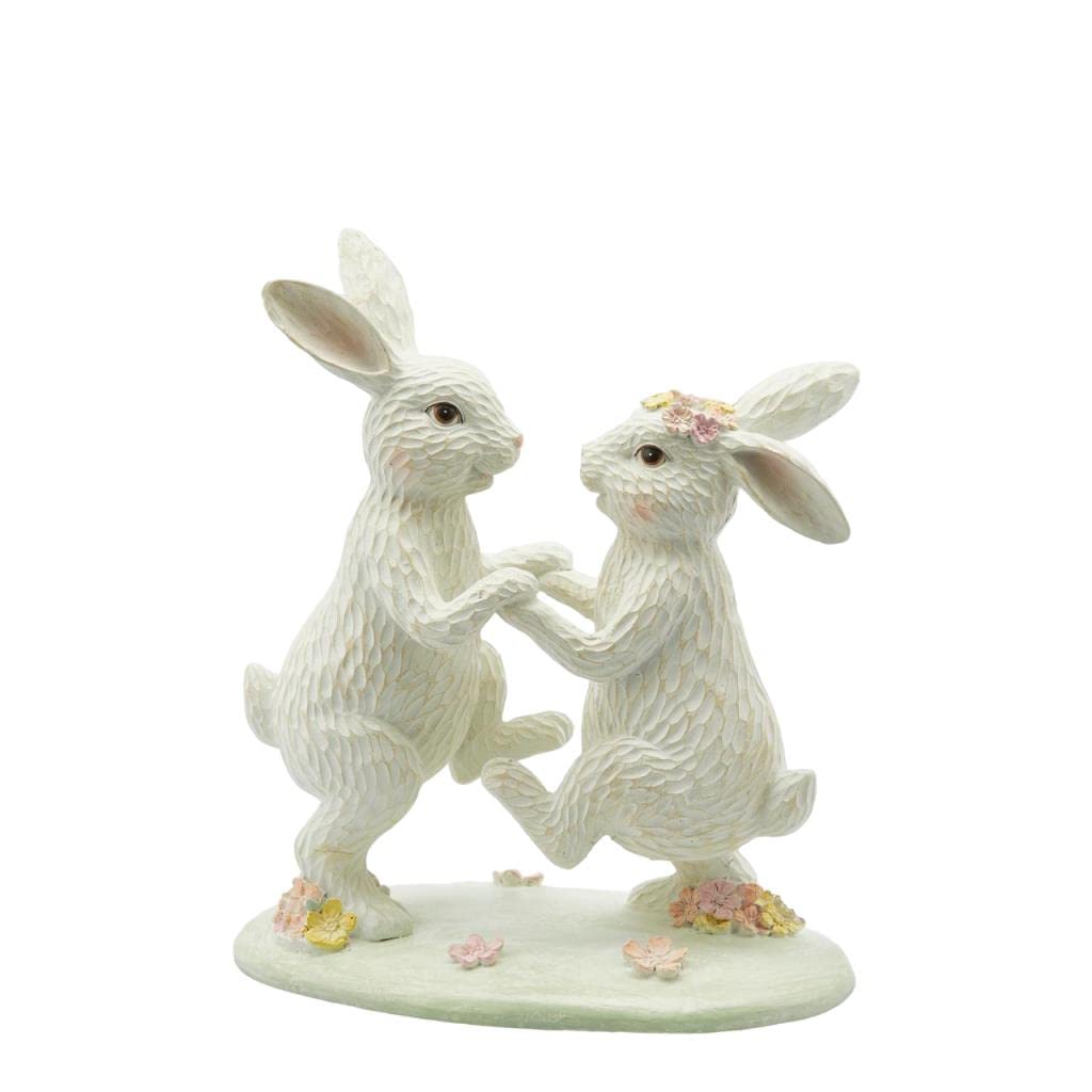 EDG oniglio Lui Lei Poly Statuetta Scultura Statua Decorazione Ceramica Figurina Regalo Arte Tavolo Moderno Casa h24