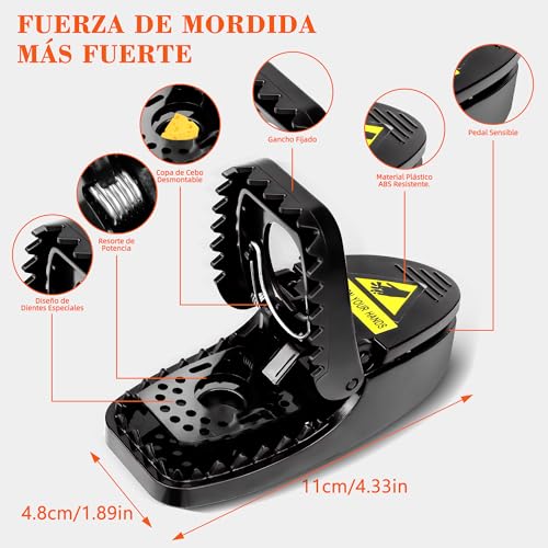 La mejor selección de Trampas para ratas grandes que puedes comprar esta semana. 14 Imagen adicional