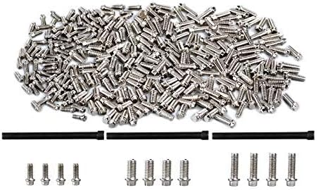 INJORA 300PCS M2 Metal Screws Kit Wheel Rims for 1/10 RC Car Crawler TRX4 TRX6 Axial SCX10 90046 AXI03007