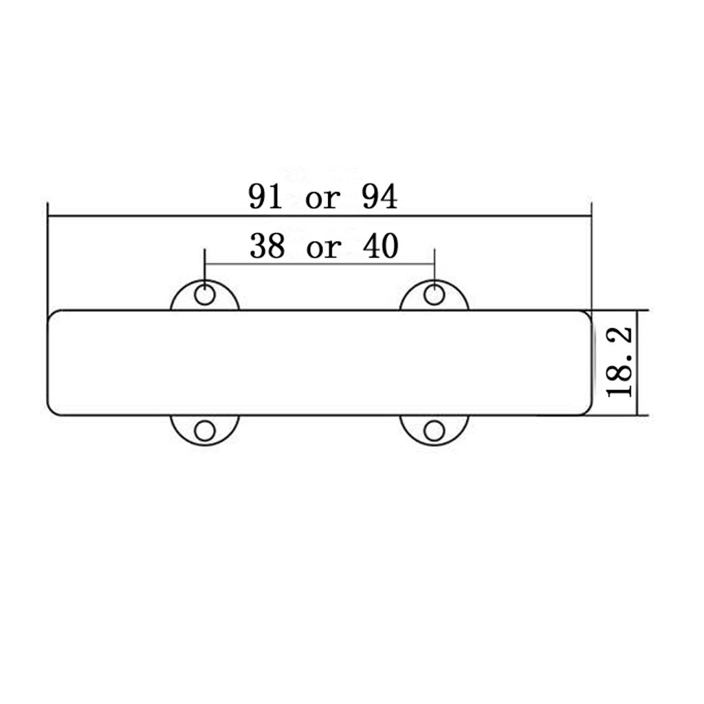 Amazon.co.jp: Perfeclan ギター ピックアップカバー ブリッジ