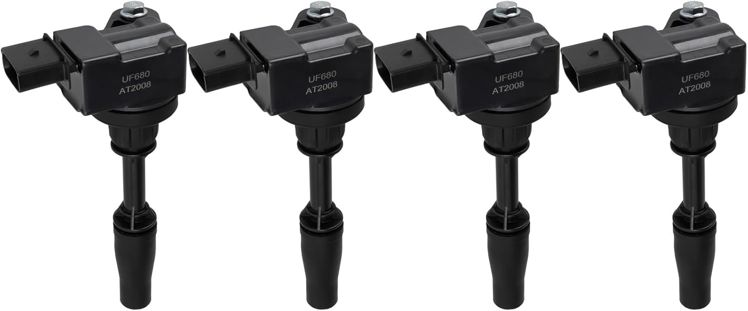Automotive Parts Pack of 4 Ignition Coil 2016-2020 for Buick for Envision 2.0 L OE Reference UF680