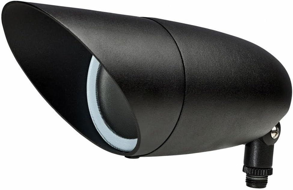 Nuvo 12W 3000K LED Outdoor Flood Light in Utilitarian Style-4.92 Inches Tall and 5.51 Inches Wide