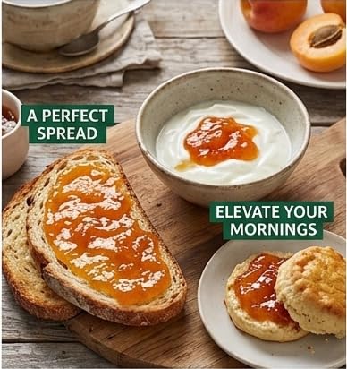 Foster Clark's Apricot Jam, Fruit Preserve, Glass Jar 450g by febora foods 1
