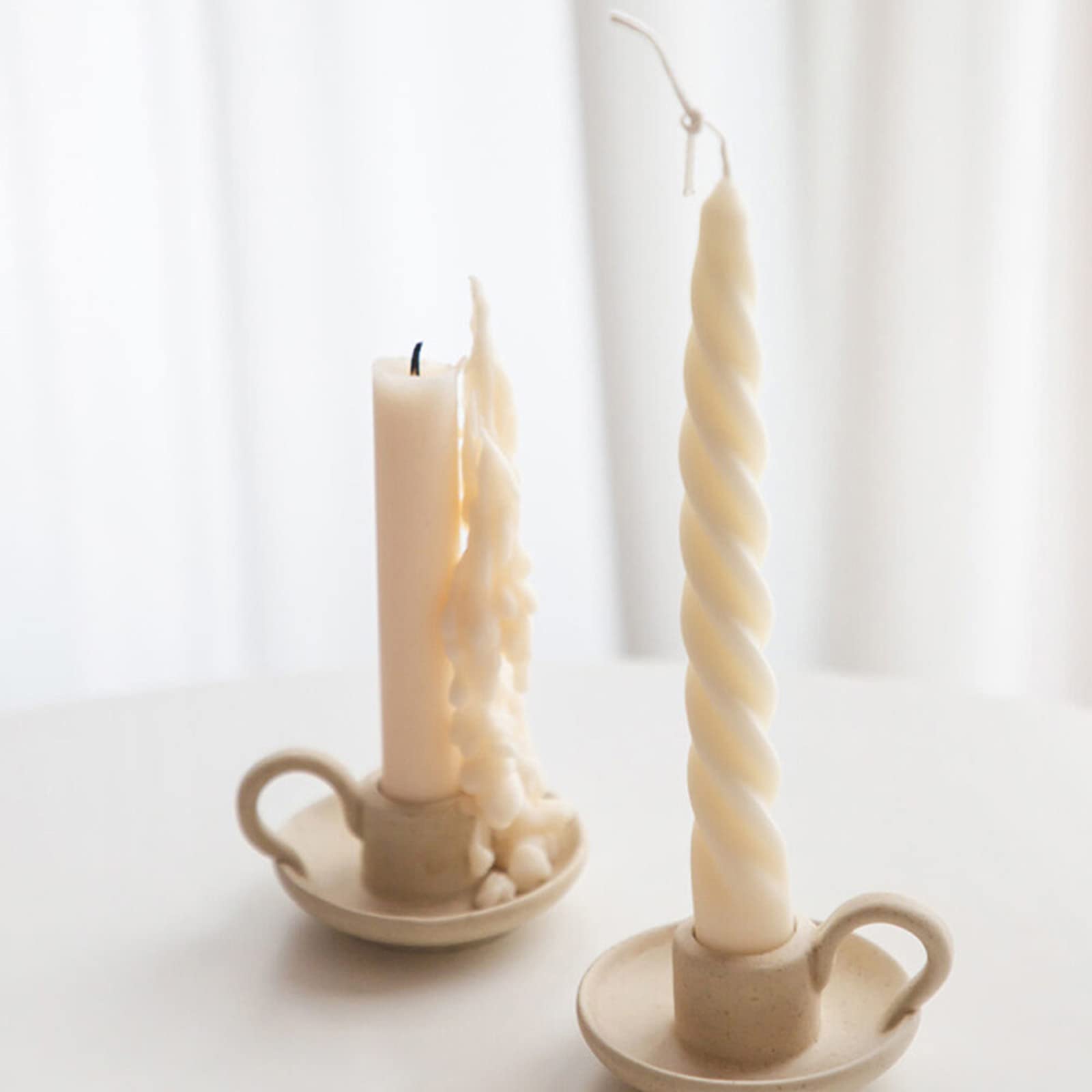 3D Spiral Kerzenform Aus Silikon - DIY Kerzenherstellung Form