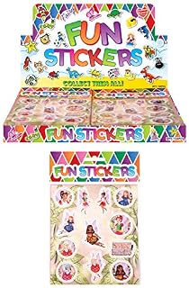 24 Packs Mini Fairy Stickers Girls Party Loot Bag Fillers