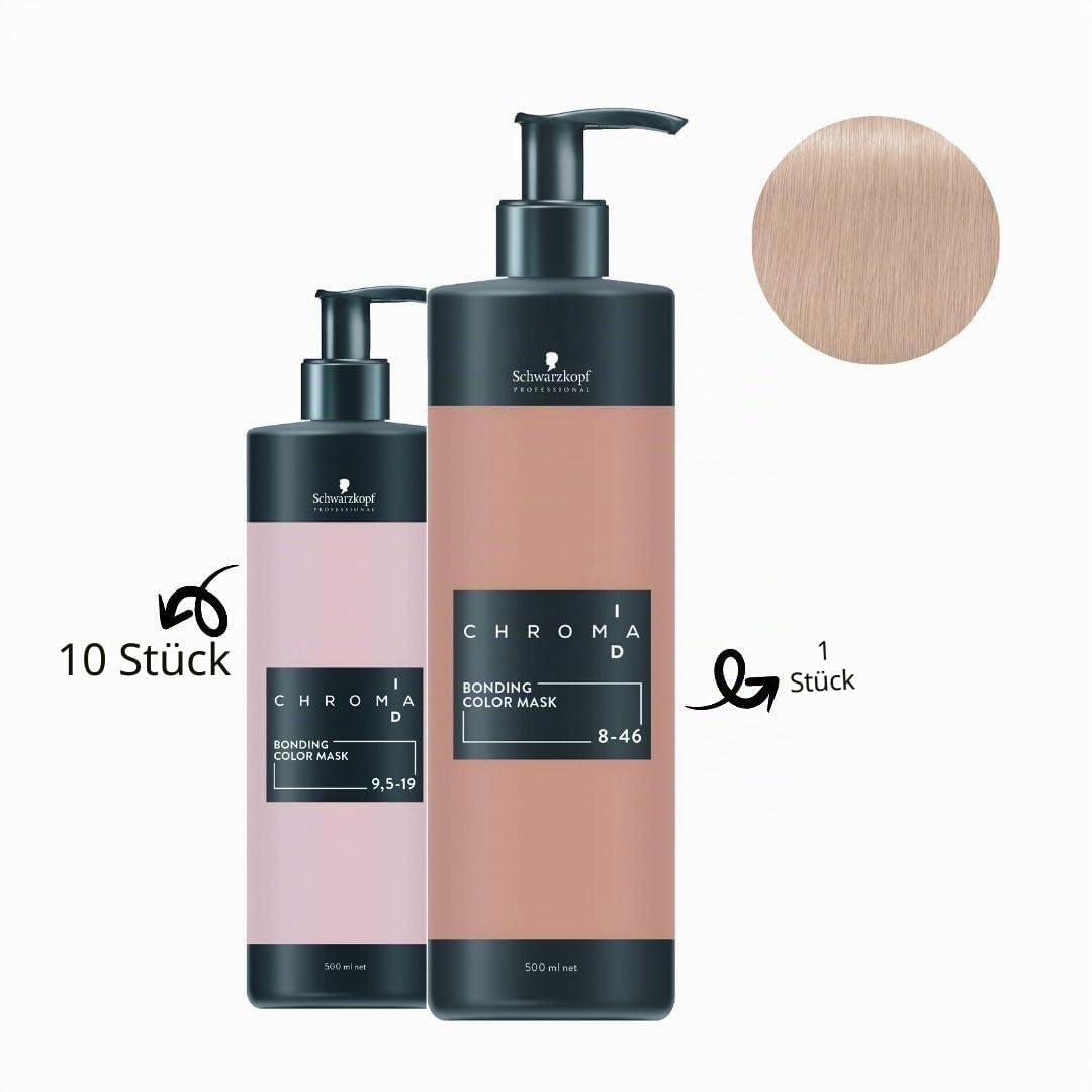 Schwarzkopf Igora Chroma Id Farbmaske 8-46 500ml, Standard, Único