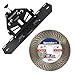 Specialist+ Kit tagliapiastrelle manuale Slider 45 gradi + disco diamantato 125 mm, extra sottile per piastrelle, ceramica, marmo