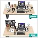 DeskLogics Clamp-on Desk Pegboard – Steel No Drill Desktop Organizer Panel with Gaming Controller Holder, Headphone Hook, and Storage Shelf – Vertical Mount for Office and Home Setup(Black)