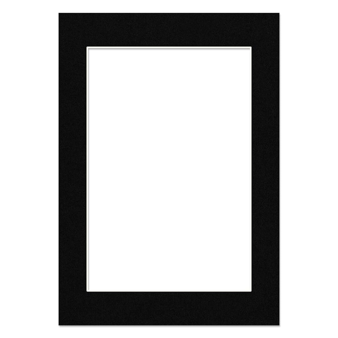 Alison Kingsgate A4 Black Picture Mount for frames - 9X6 Size Aperture