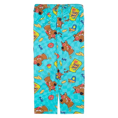 Scooby-Doo! Men's Pajama Pants, Lounge Bottoms with Drawstring, Ultra-Soft & Comfortable