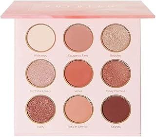 باليت ظل جفون بالوان غنية لوقت طويل، روز