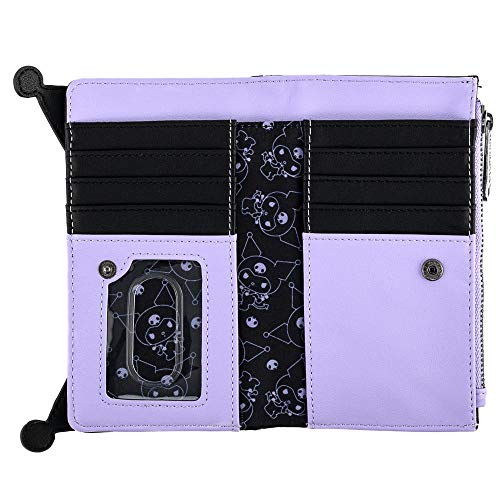 Loungefly Sanrio Hello Kitty Kuromi Cosplay Flap Wallet - Image 4