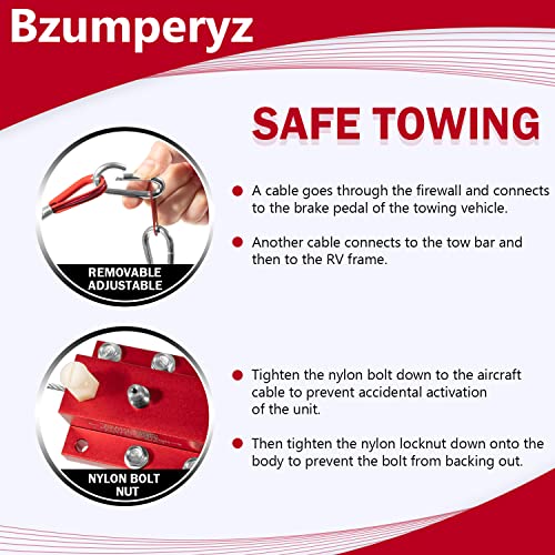 Bzumperyz RS-5000 Break Away Device For Rv Towed Vehicle Braking Control System thumb #4