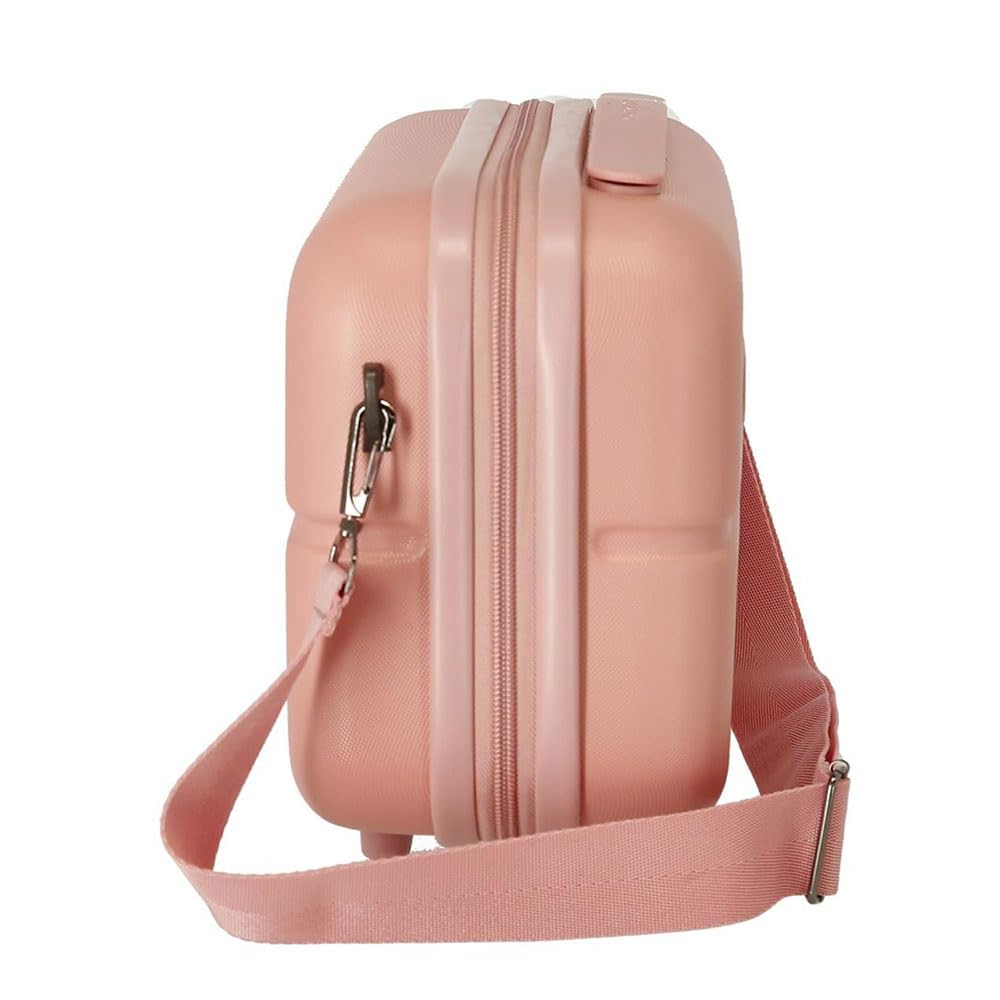 Pepe Jeans Laila Beauty case adattabile con tracolla, 29 x 21 x 15 cm, Rosa, 29x21x15 cms, Beauty case adattabile con tracolla