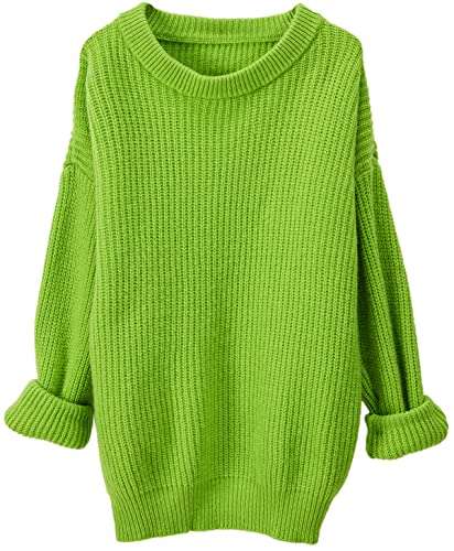 Luiza Vera Women's 100% Merino Wool Fall Winter Warm Soft Knitted Pullover Oversized Sweater Mustard #TOP8