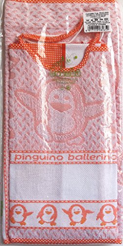 Set asilo 3 pezzi pinguino (arancio)