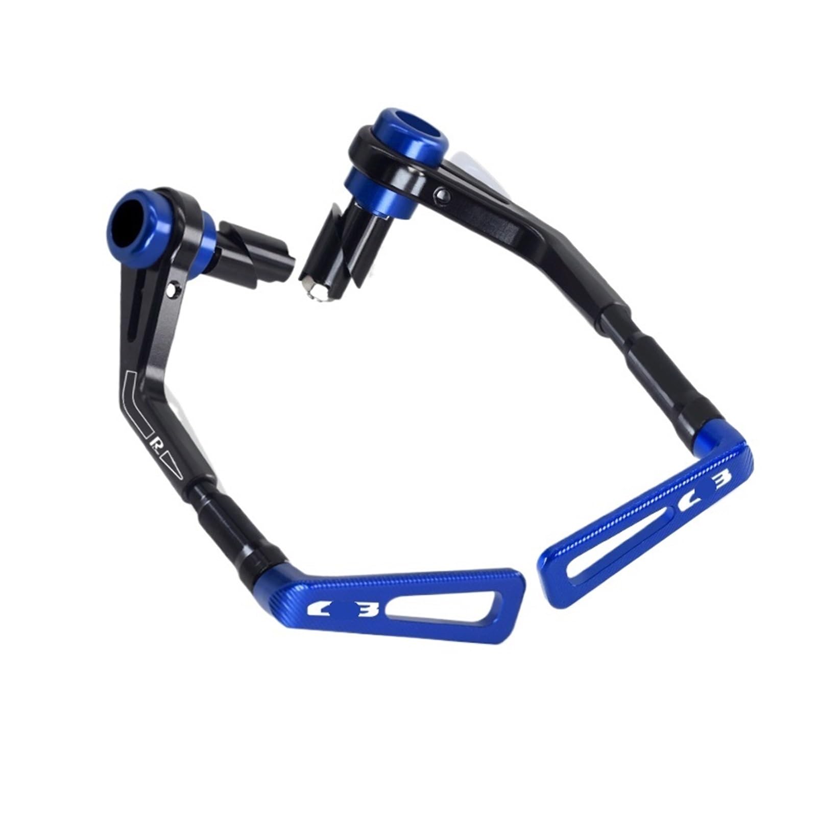 Lbcsrmh Blue Motorcycle Brake Clutch Lever Protector For Cb125r Cb150r Cb250r Cb300r Cb650r Cb650f Motorcycle Accessories Bow Guard Brake Clutch Handguard Protection