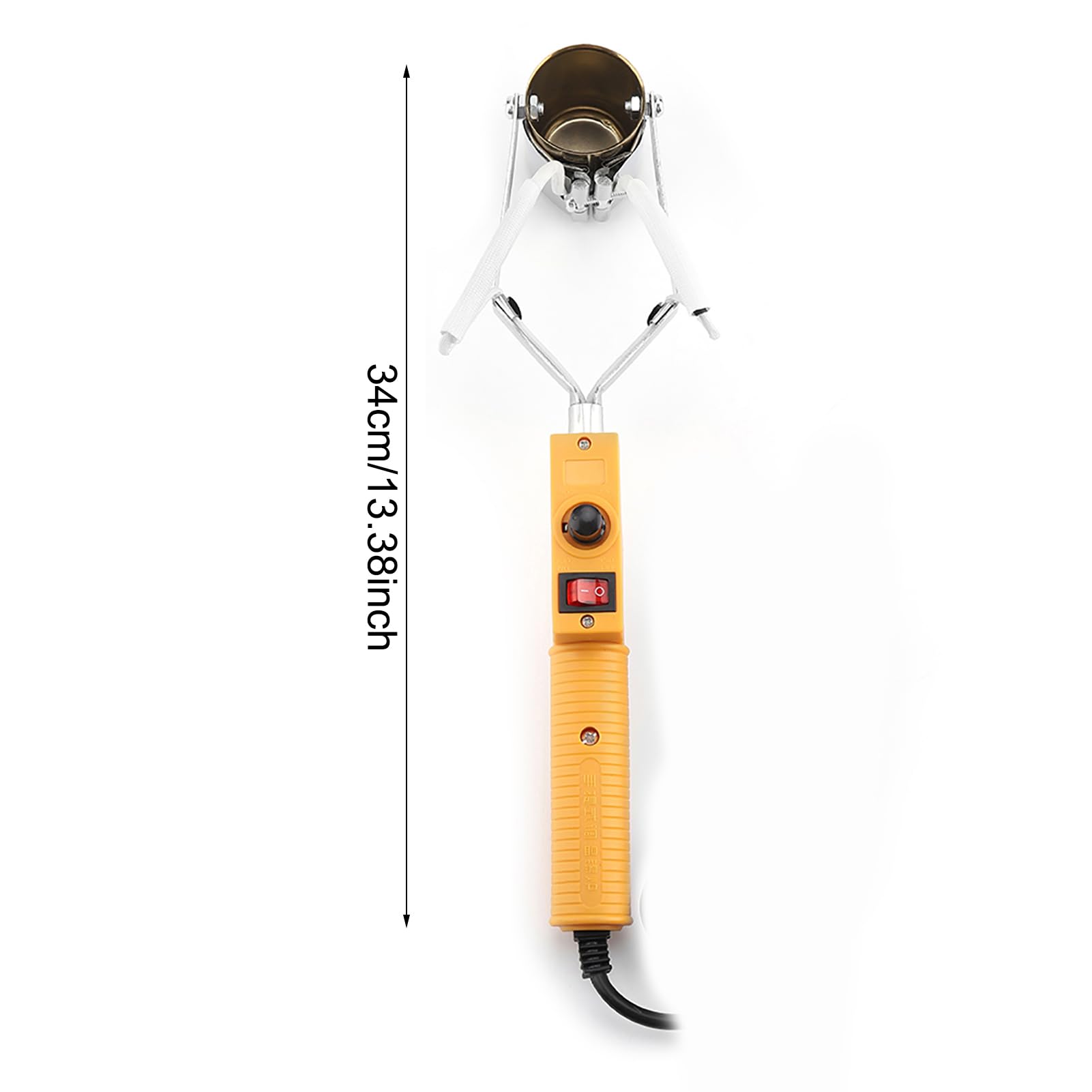 Ing – Pot à Souder électrique en Acier et Plastique, 180W, 220V, Portable, Four à étain avec Contrôle de la Température (280W Réglementation européenne 220V)