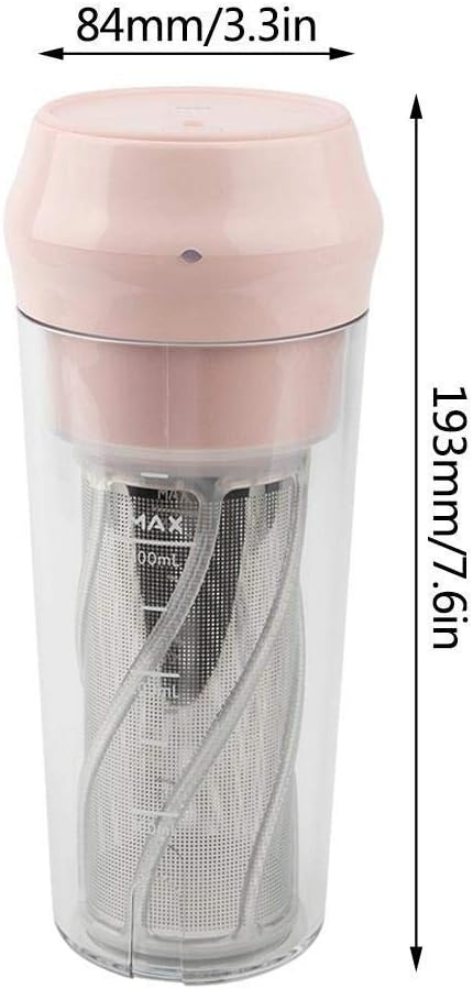 Slag juice separation charging mobile cup mini food machine juicer small carrying convenient(Onecolor)