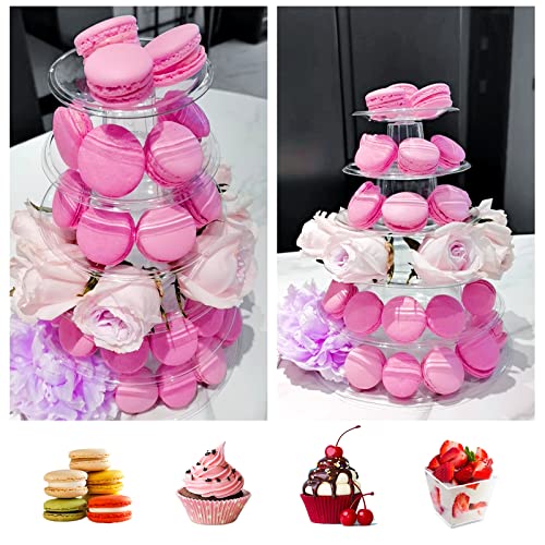 Support macaron durable et design épuré pour buffet de célébration chic - 5