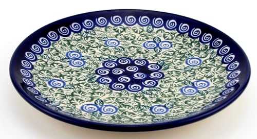 Polish Pottery Plate 7.5 Inch From Zaklady Ceramiczne Boleslawiec 1073a Pattern, 7.5 Inch Diameter Polish Pottery Plate 7.5 Inch From Zaklady Ceramiczne Boleslawiec 1073a Pattern, 7.5 Inch Diameter