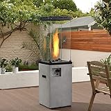 Ehomexpert Outdoor Patio Heater for Garden Porch Patio Deck Backyard, 40,000 BTU Outdoor Heater with...