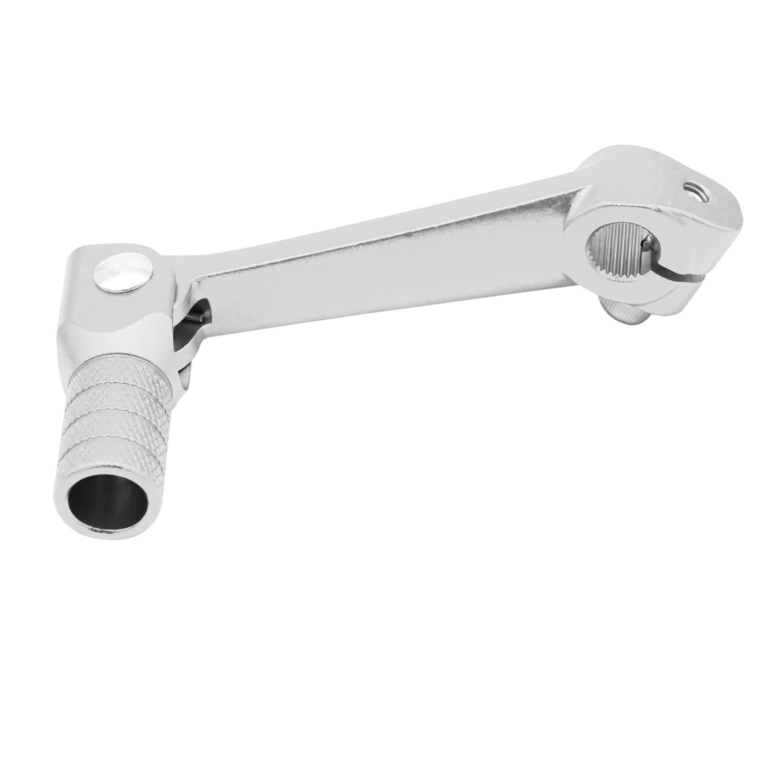 Lbcsrmh Silver Motorcycle Gear Lever Motorcycle Folding Gear Shifter Lever For Kayo T2 T4 T4l Atv Dint Bike 110Cc 125Cc 150Cc 200Cc 250Cc Universal Parts