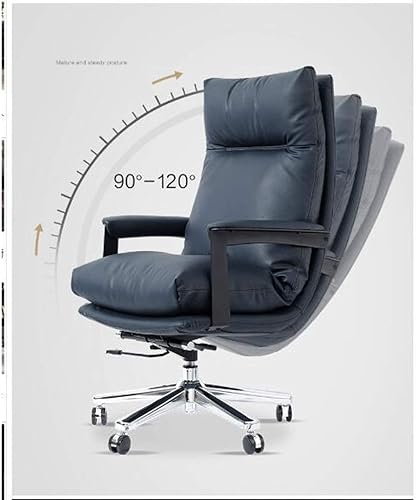 Miniatura 4 de Silla de videojuegos para videojuegos, silla reclinable giratoria para computadora con reposabrazos fijo para dormitorio y sala de estar, silla de