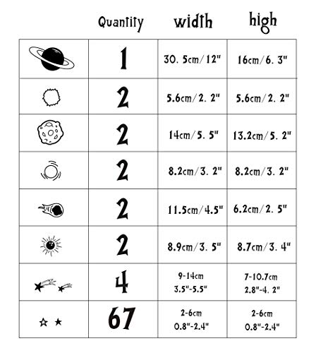 Vinilo Decorativo para Niños en Negro - Star miniatura 3