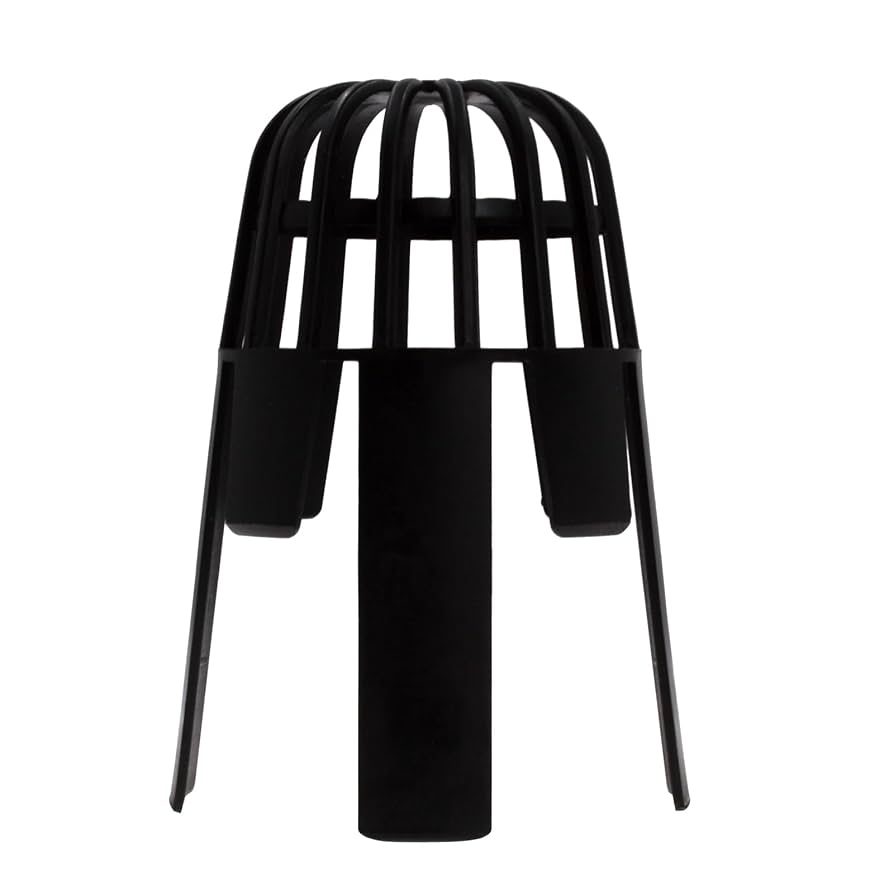 O' SO EEZY RCM1W X 2 White Floplast 50mm Downpipe Bracket Miniflo Guttering For Shed, Porch, Conservatory, Out Building, Etc Full Range