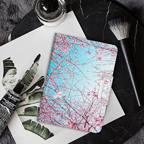 Jajaful Case for Samsung Galaxy Tab S6 Lite 10.4 inch 2022/2020 Magnetic Closure Shockproof PU Leather Multi Slot with Stand Function Cover for SM-P610/P613/P615/P619 Cherry Pink