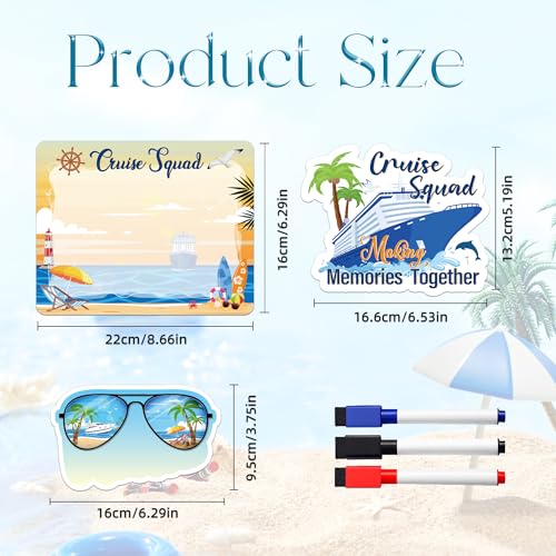 Imanes Decorativos para Puerta Temáticos de Crucero 14 Pzs miniatura 2