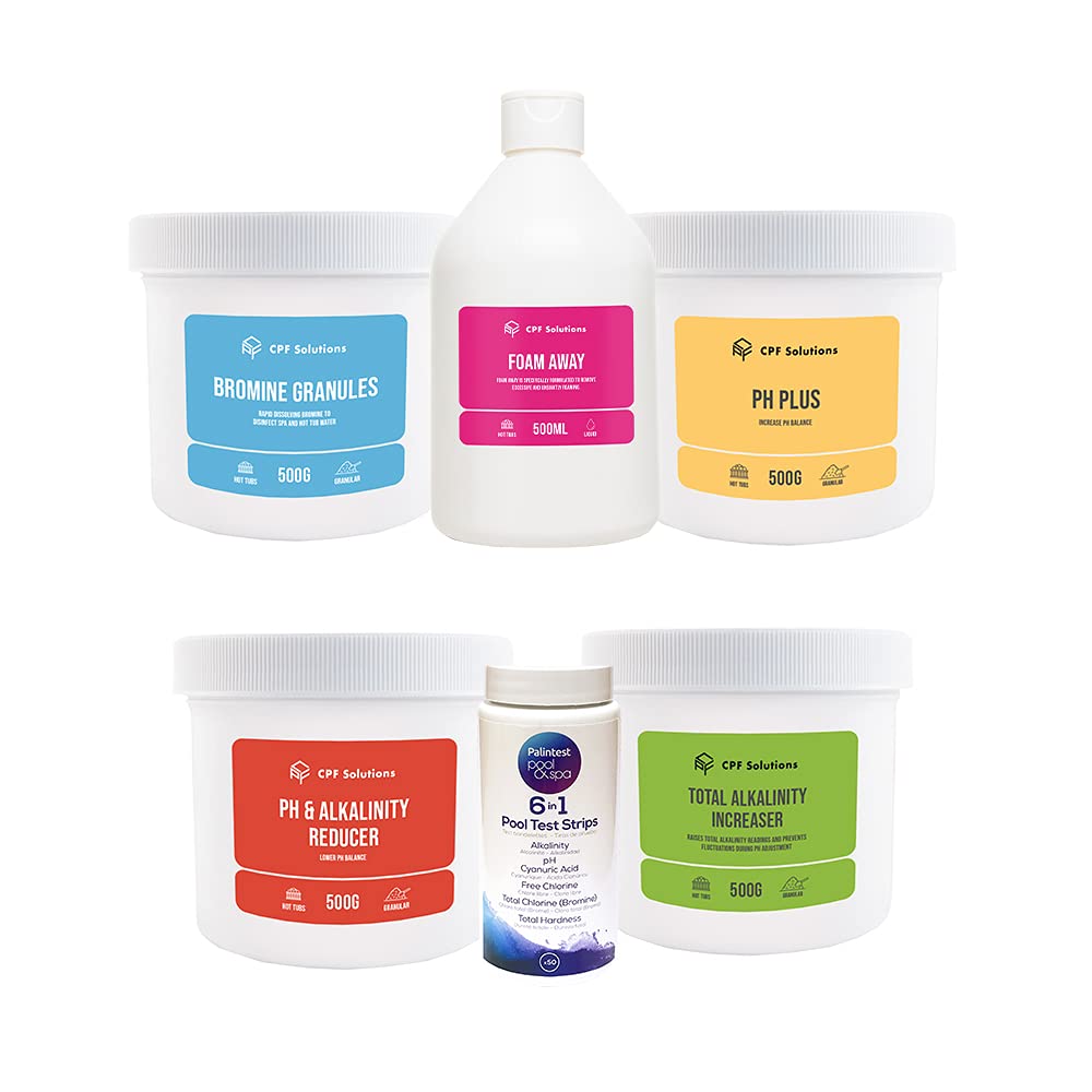 CPF SolutionsStandard Bromine Starter Kit for Hot Tubs, Spas & Inflatable Spas