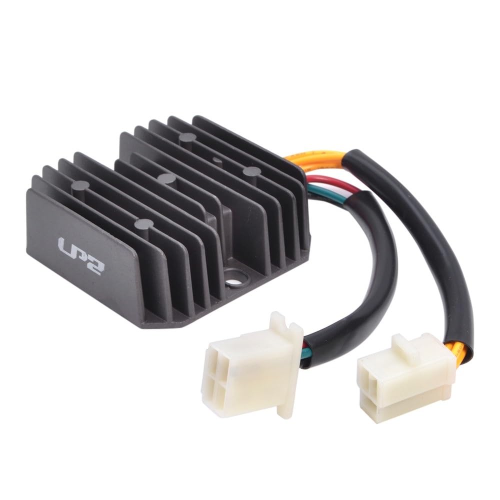 LVTFCO Rectificador regulador de Voltaje de Motocicleta Compatible con Honda CH150 CH125 CN250 CB450 XBR500S CB400N CB400N CB250N FT500 CB450N