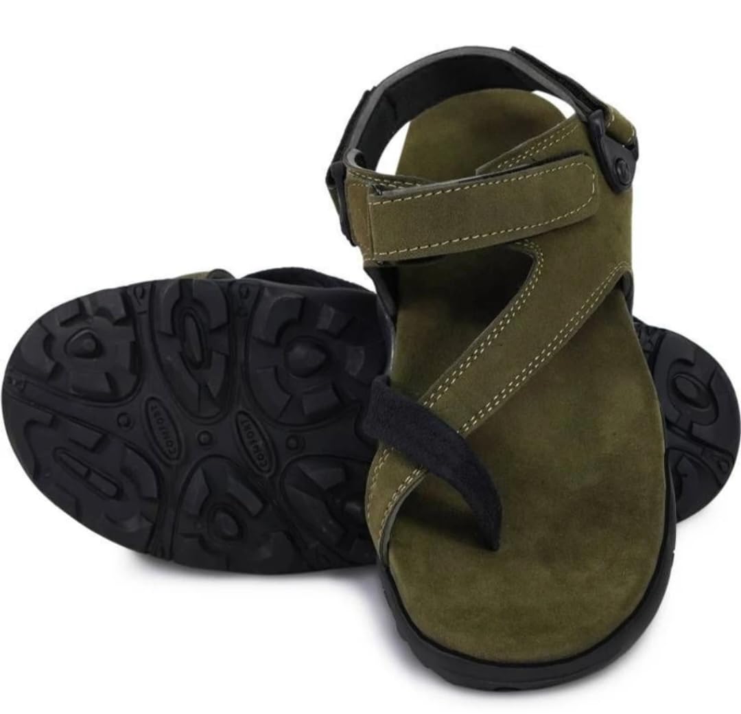 solepatch Men’s Casual Comfort Sandals(04-Olive-10)-picture-32
