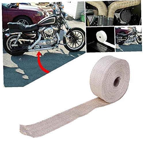 Hittebescherming Tape Uitlaatband Motorfiets Hittebescherming Tape Voor Manifold Thermal Tape Manifold Tape Auto… - Image 5