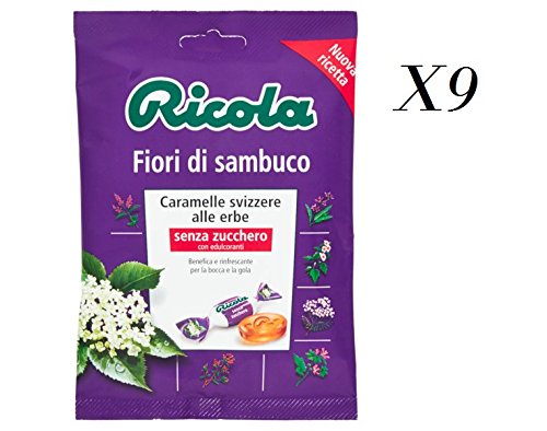 Ricola Fior Di Sambuco Caramelle (6X70Gr) …