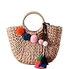 Summer-Rattan-Bag-for-Women-Straw-Hand-woven-Top-handle-Handbag-Beach-Sea-Straw-Rattan-Tote-Clutch-Bags Summer Rattan Bag for Women Straw Hand-woven Top-handle Handbag Beach Sea Straw Rattan Tote Clutch Bags