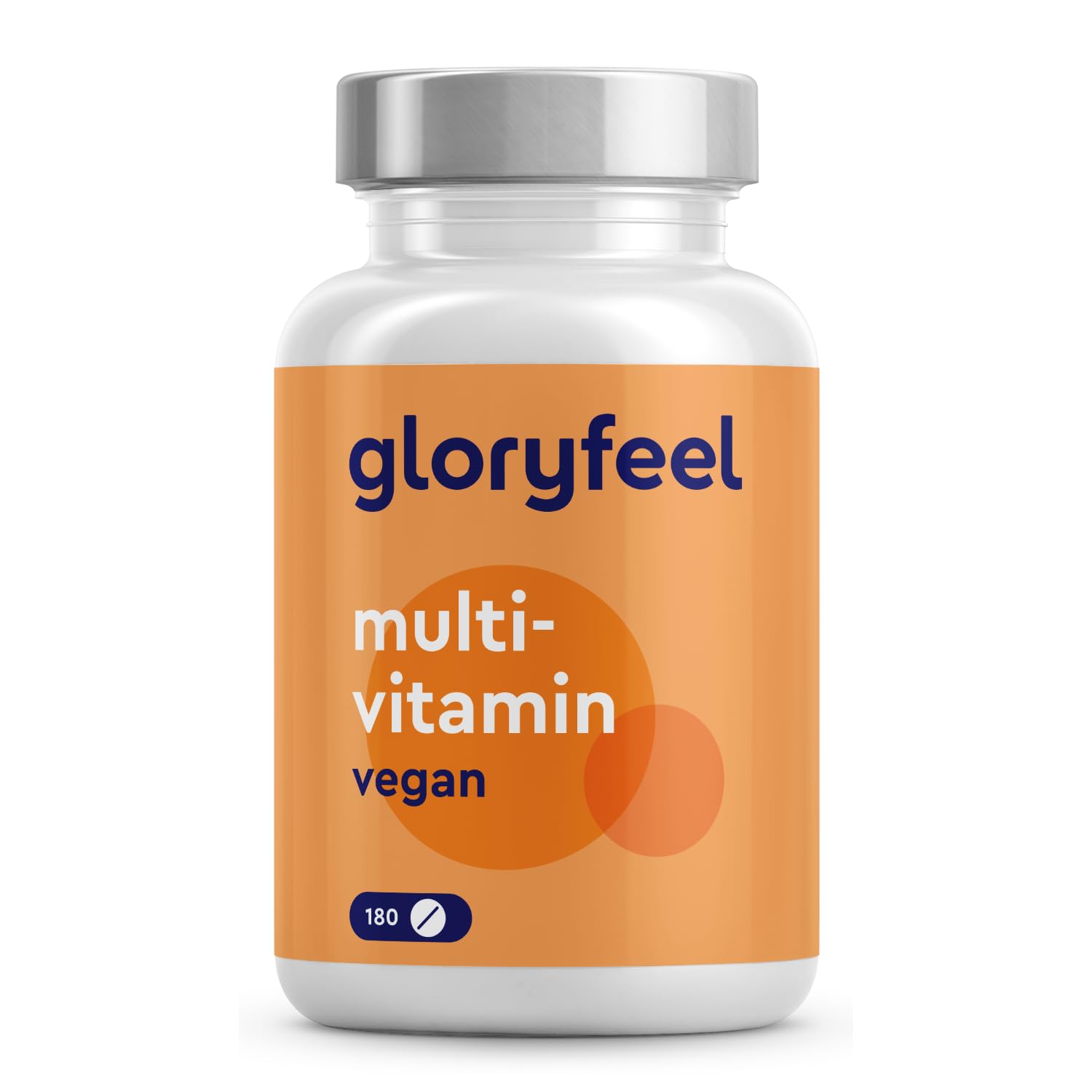 Highly Bioavailable Multivitamin Tablets for Women & Men 1-Daily - 180 Vegan Tablets - All Valuable Vitamins & Minerals A-Z - Premium Vitamin Complex for 6 Months Supply