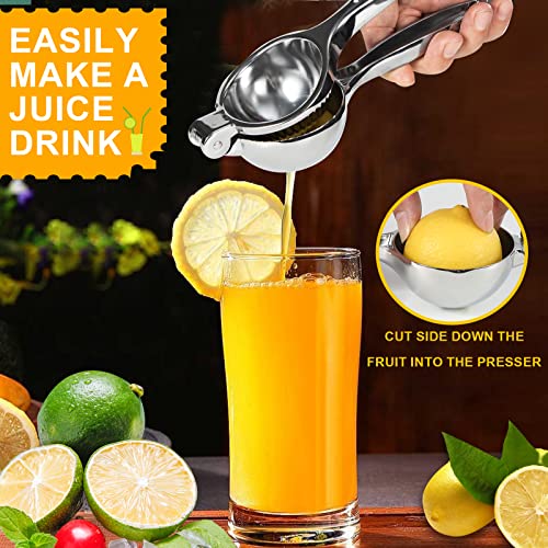 image for TEZZ Premium Lemon Squeezer, Large Heavy Duty Handhelp Juicer for Lemo