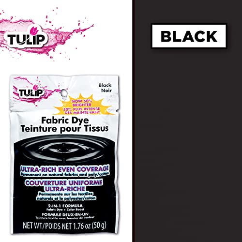 Colorante Para Ropa, Drugstore pintura ropa negra Marca Tulip (3)