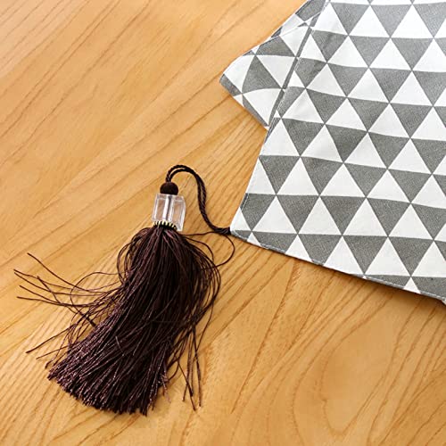 Chemin de Table Gris pour Cacher les Rayures et Décorer