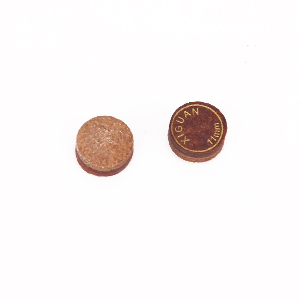 Lot De 10 Procédés Queue De Billard Anglais 11x5mm - Pointe Cuir Premium