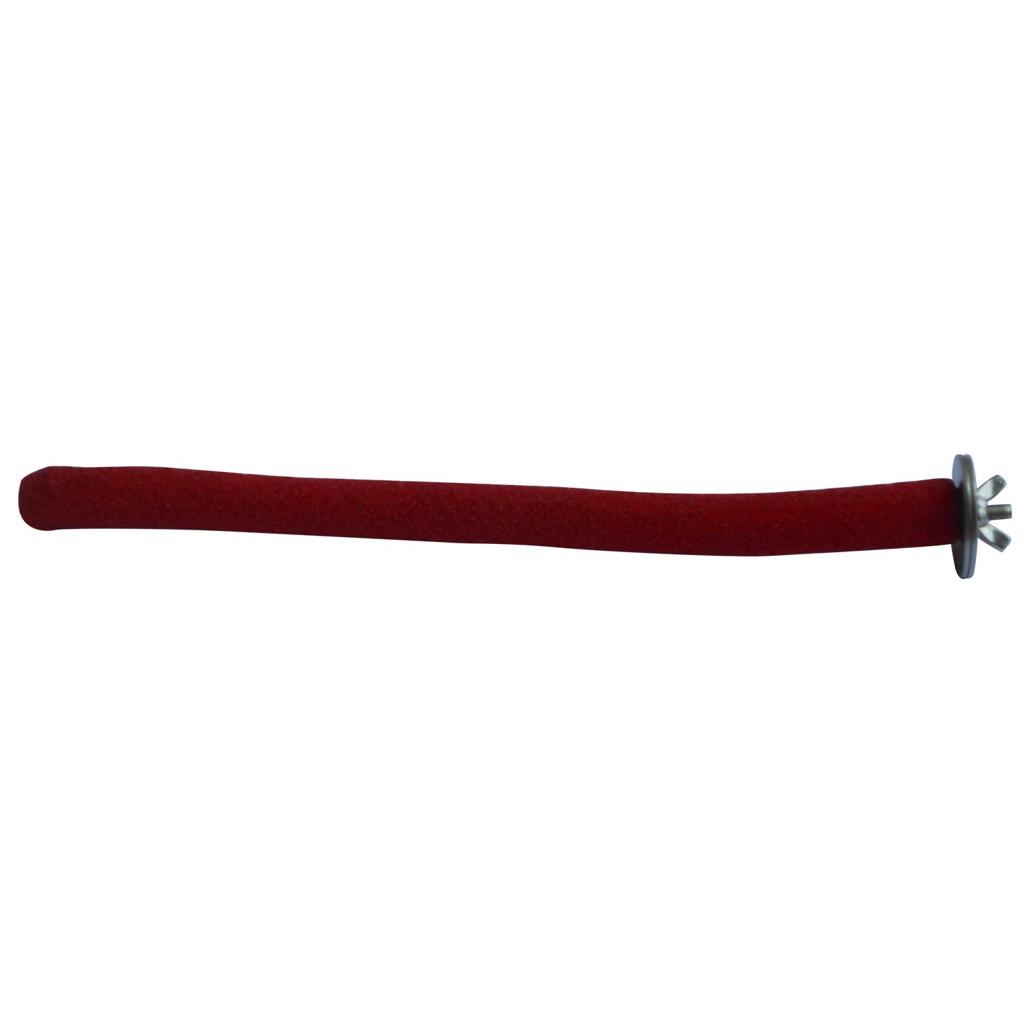 KSK 12" Bird Perch Parrot Perch Natural Wood Sand Platform Nail Trimmer Round Perch for Birds and Small Animals Cockatiel Parakeet Conure Cage Accessory(Red) (B010TQBSVE) Amazon Price History, Amazon Price Tracker