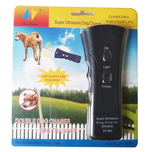 Staright Chaser ultra-sônico duplo anti-latido e anti-latido Dispositivo de treinamento para cães de